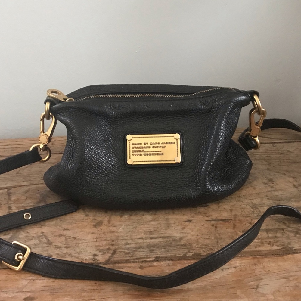 Marc Jacobs Small Black Crossbody Purse